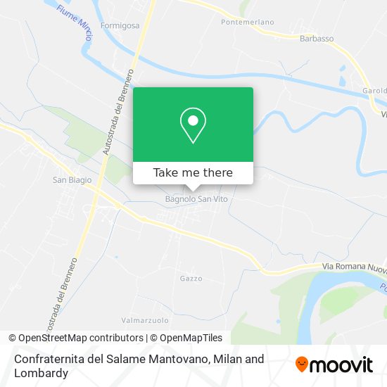 Confraternita del Salame Mantovano map