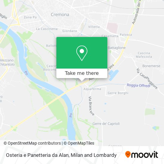 Osteria e Panetteria da Alan map