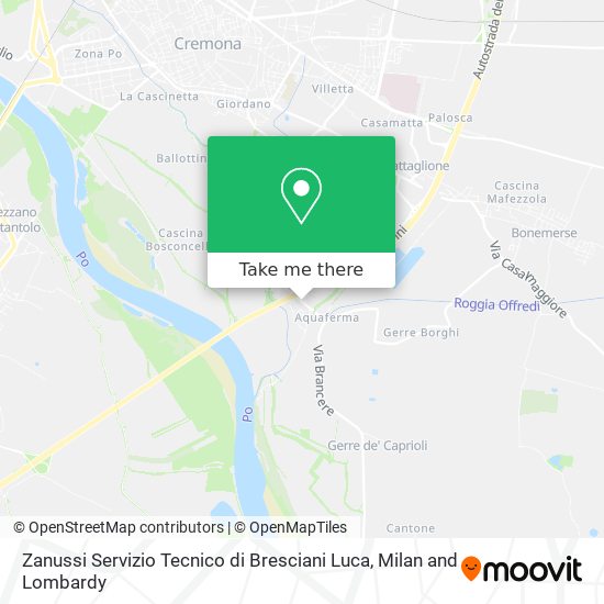 Zanussi Servizio Tecnico di Bresciani Luca map