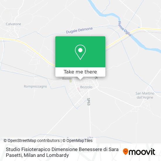 Studio Fisioterapico Dimensione Benessere di Sara Pasetti map