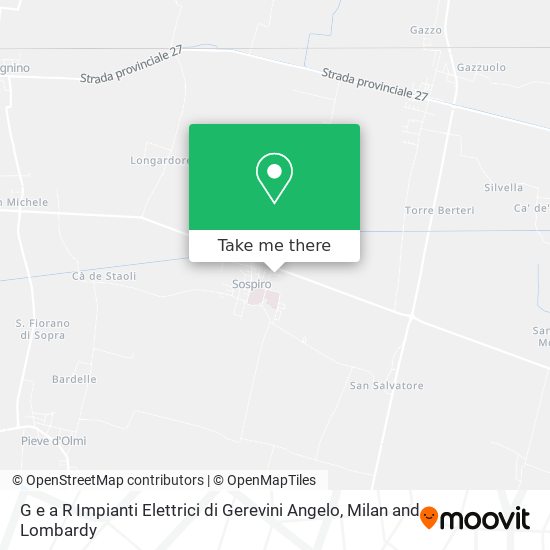 G e a R Impianti Elettrici di Gerevini Angelo map