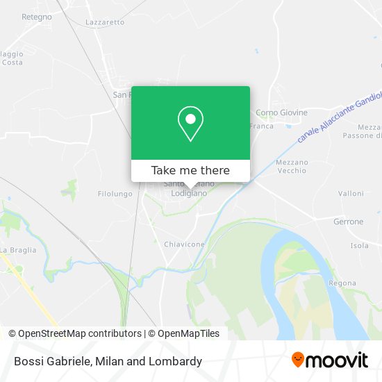 Bossi Gabriele map