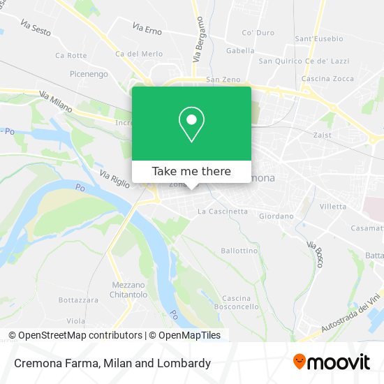 Cremona Farma map