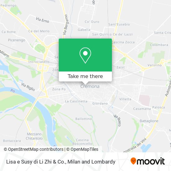 Lisa e Susy di Li Zhi & Co. map
