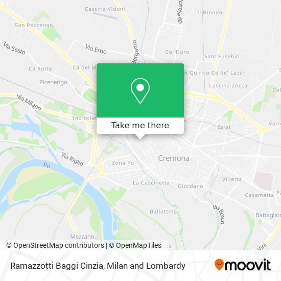 Ramazzotti Baggi Cinzia map