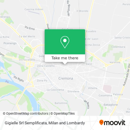 Gigielle Srl Semplificata map