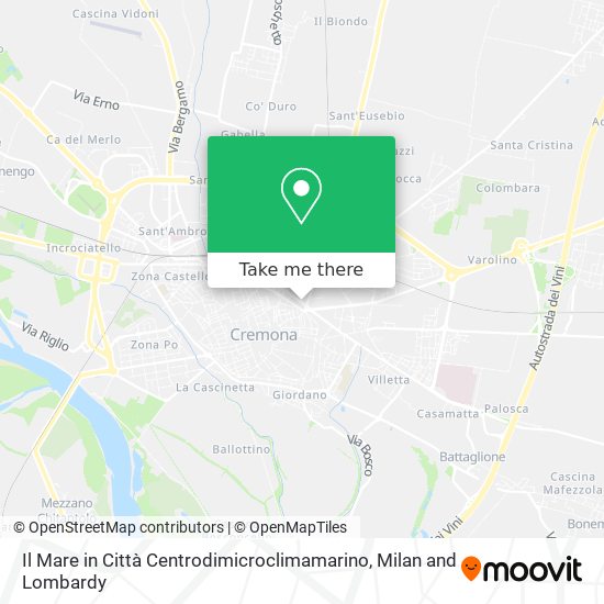 Il Mare in Città Centrodimicroclimamarino map