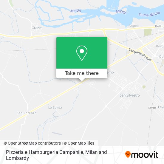 Pizzeria e Hamburgeria Campanile map