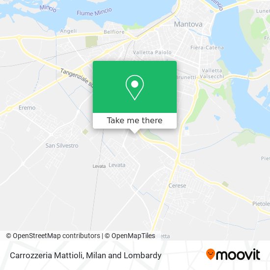 Carrozzeria Mattioli map