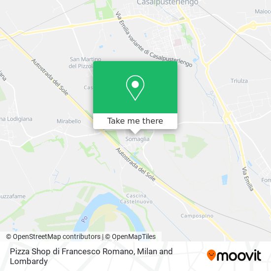 Pizza Shop di Francesco Romano map
