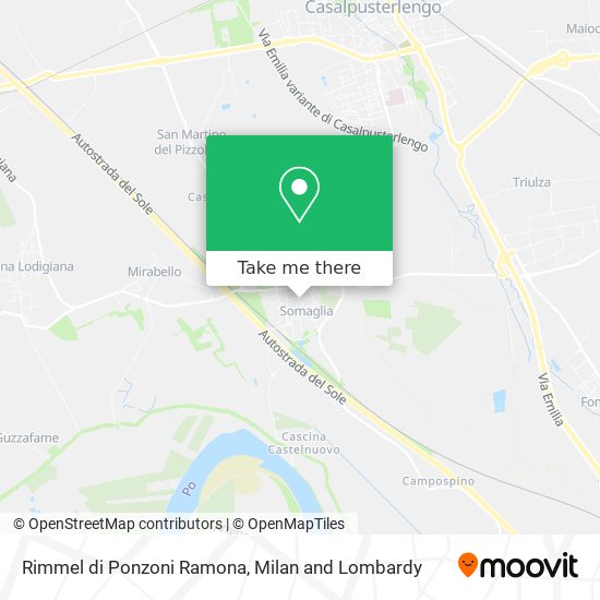 Rimmel di Ponzoni Ramona map