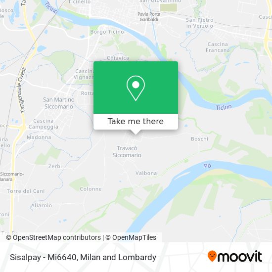 Sisalpay - Mi6640 map