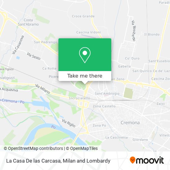 La Casa De las Carcasa map