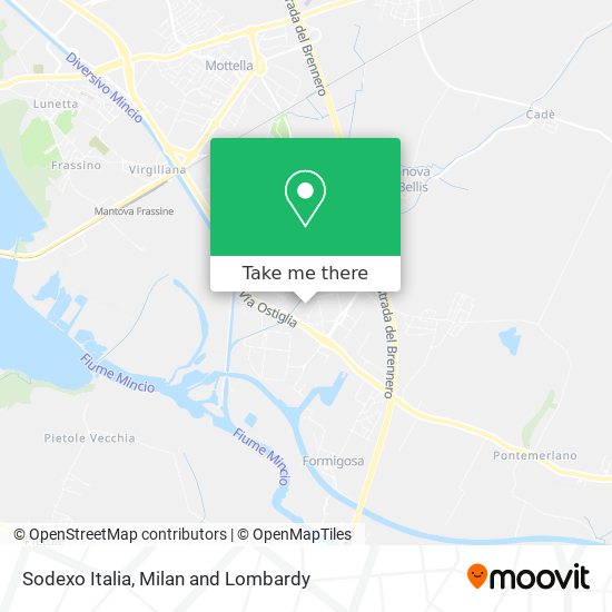 Sodexo Italia map