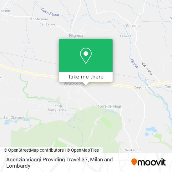 Agenzia Viaggi Providing Travel 37 map