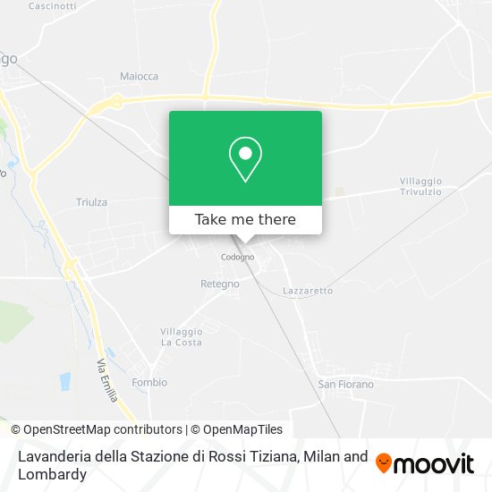 Lavanderia della Stazione di Rossi Tiziana map