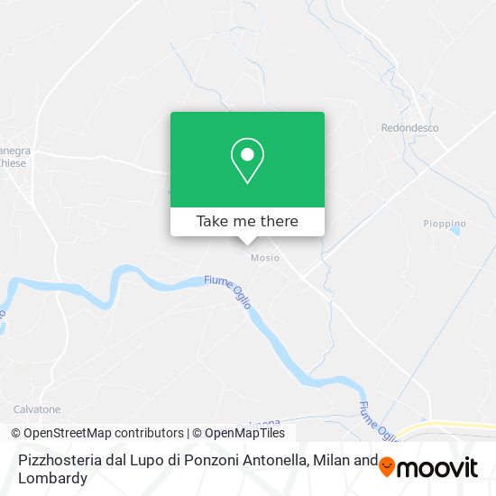 Pizzhosteria dal Lupo di Ponzoni Antonella map