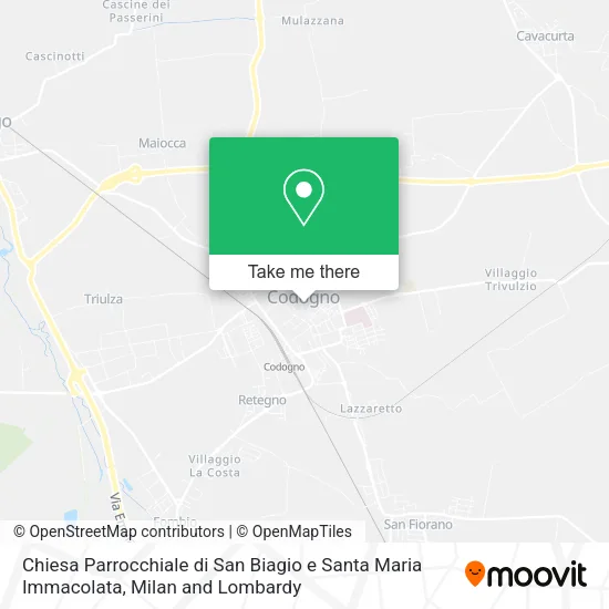 Chiesa Parrocchiale di San Biagio e Santa Maria Immacolata map