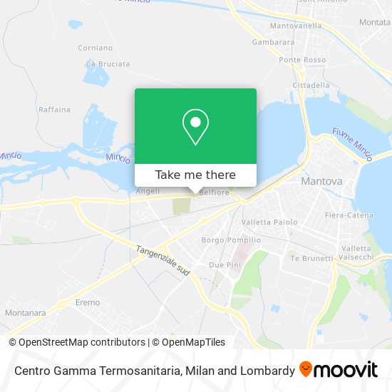 Centro Gamma Termosanitaria map