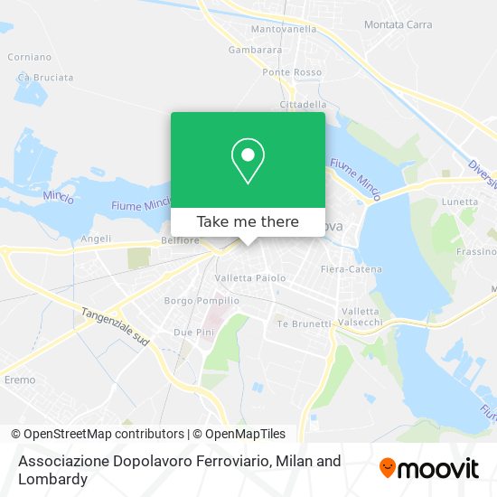 Associazione Dopolavoro Ferroviario map