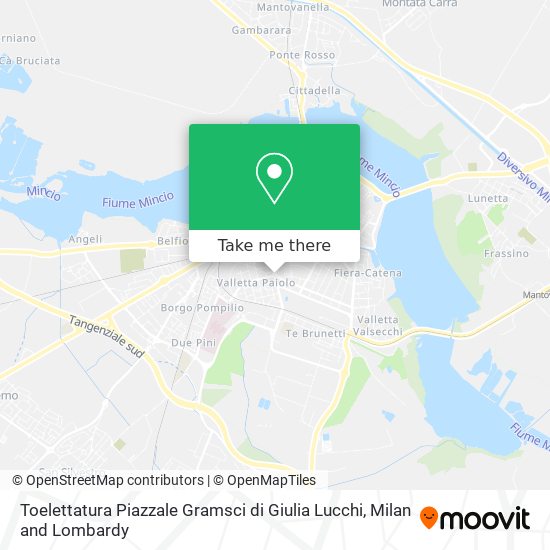 Toelettatura Piazzale Gramsci di Giulia Lucchi map