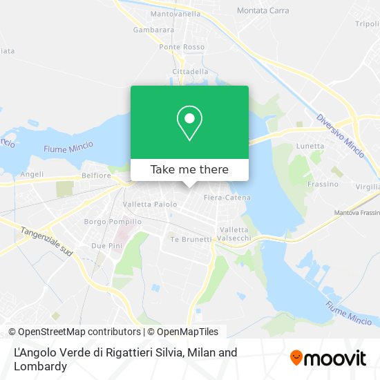 L'Angolo Verde di Rigattieri Silvia map