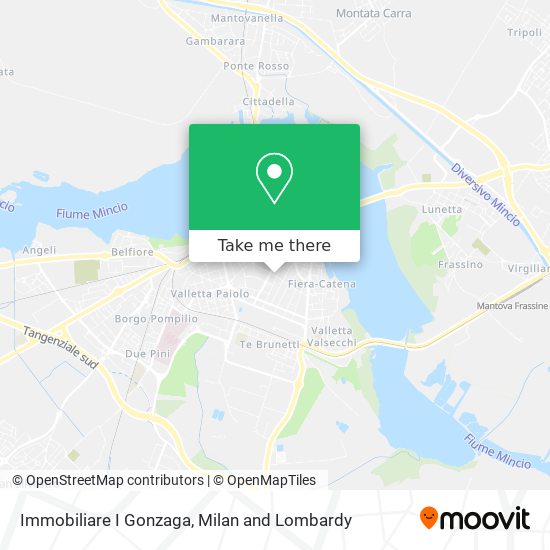 Immobiliare I Gonzaga map