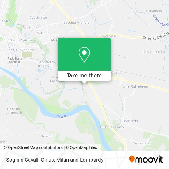 Sogni e Cavalli Onlus map