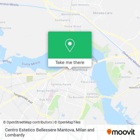 Centro Estetico Bellessere Mantova map