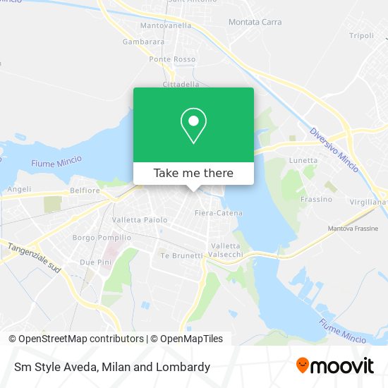 Sm Style Aveda map