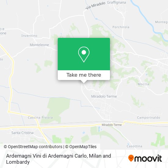 Ardemagni Vini di Ardemagni Carlo map