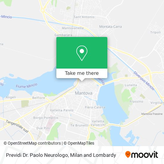 Previdi Dr. Paolo Neurologo map