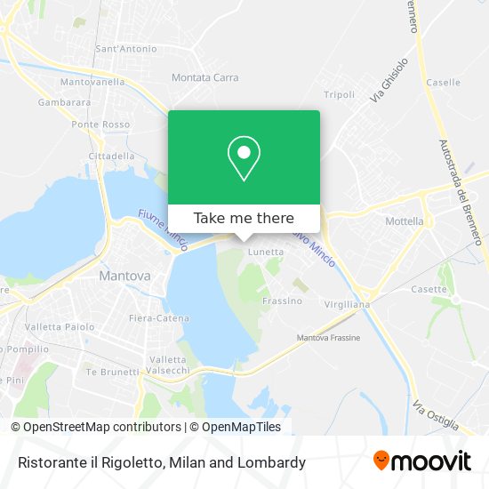Ristorante il Rigoletto map