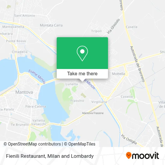 Fienili Restaurant map
