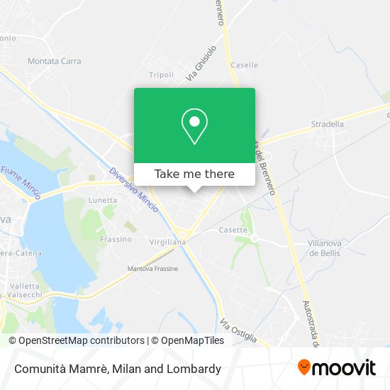 Comunità Mamrè map
