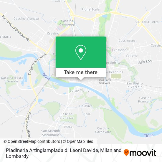 Piadineria Artingiampiada di Leoni Davide map