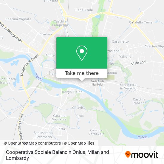 Cooperativa Sociale Balancin Onlus map