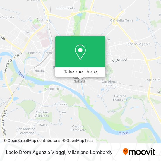 Lacio Drom Agenzia Viaggi map