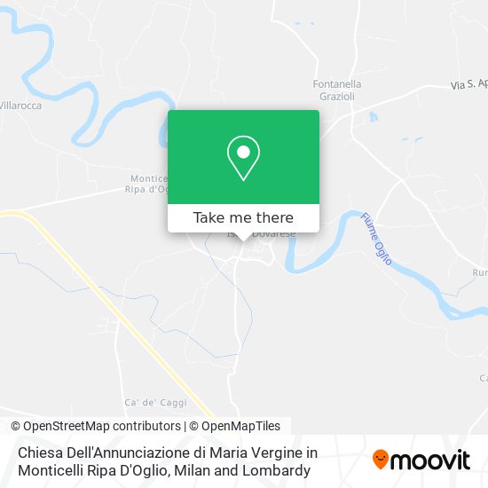 Chiesa Dell'Annunciazione di Maria Vergine in Monticelli Ripa D'Oglio map