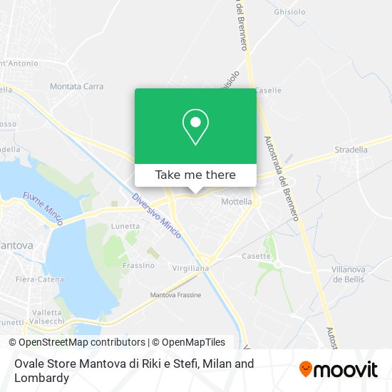 Ovale Store Mantova di Riki e Stefi map