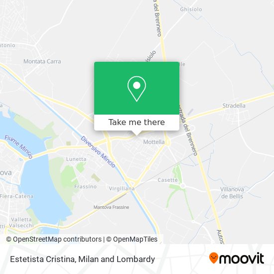 Estetista Cristina map