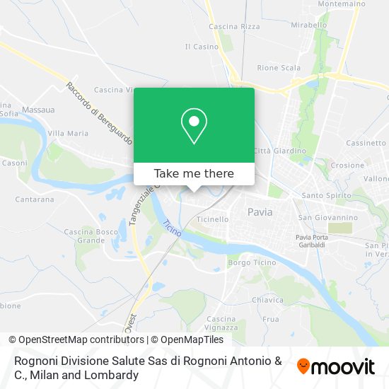 Rognoni Divisione Salute Sas di Rognoni Antonio & C. map