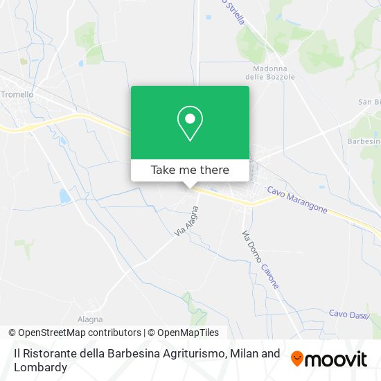 Il Ristorante della Barbesina Agriturismo map