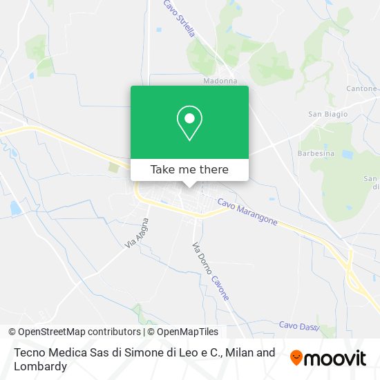 Tecno Medica Sas di Simone di Leo e C. map