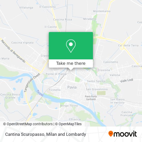 Cantina Scuropasso map
