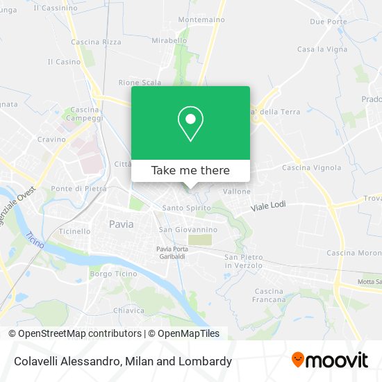 Colavelli Alessandro map