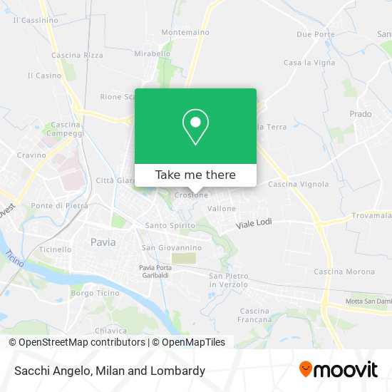 Sacchi Angelo map