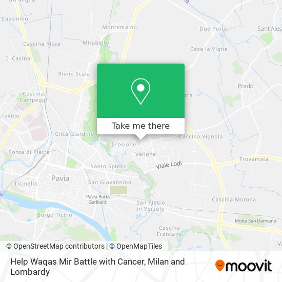 Help Waqas Mir Battle with Cancer map