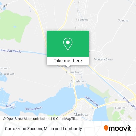 Carrozzeria Zucconi map