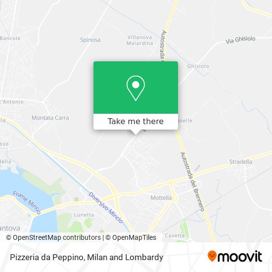 Pizzeria da Peppino map